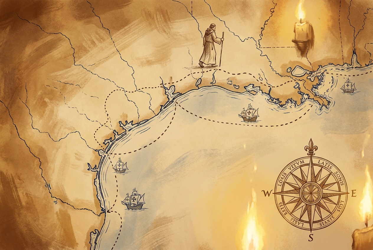 Explorers' Routes Map