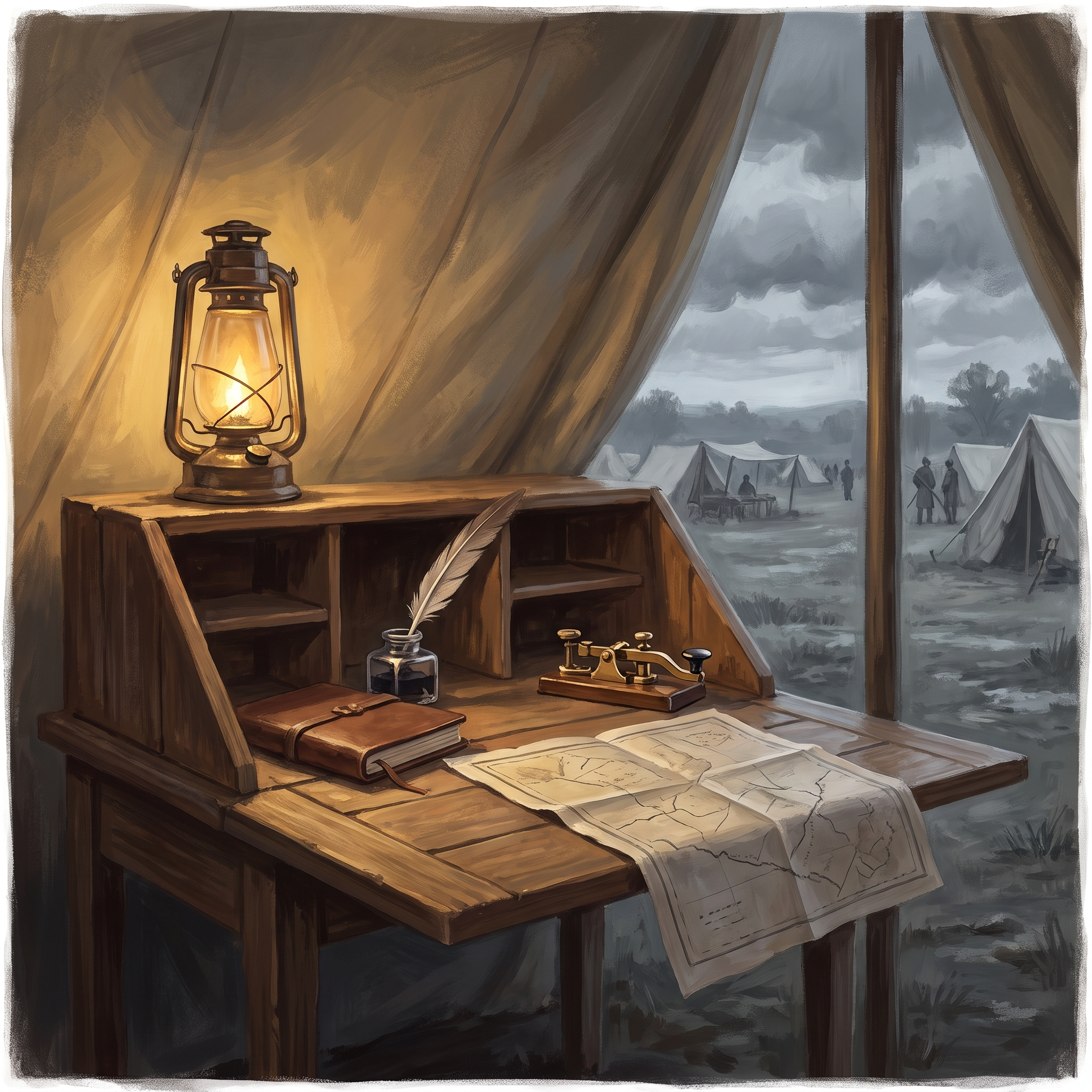 War Correspondent illustration