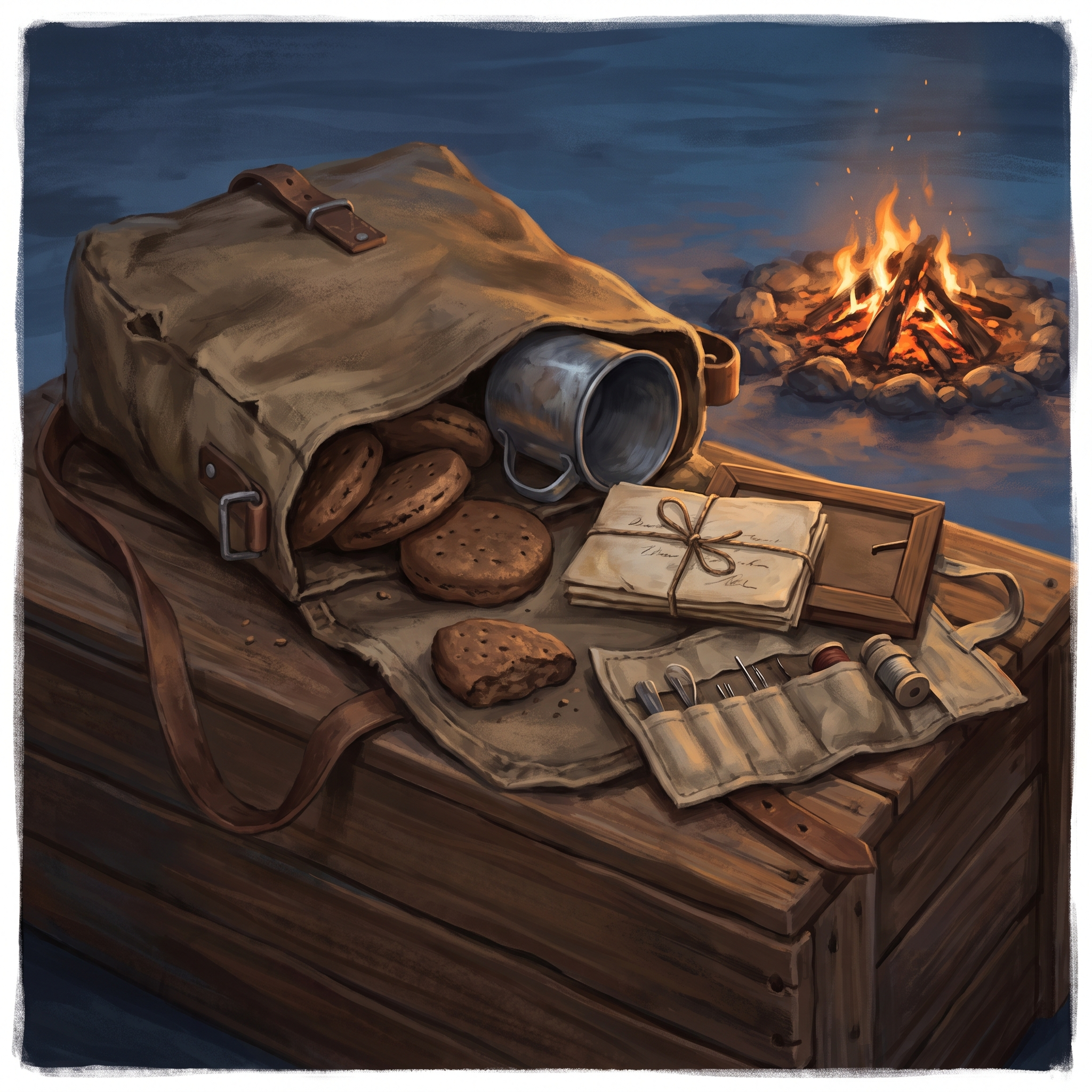 A Soldier's Haversack illustration