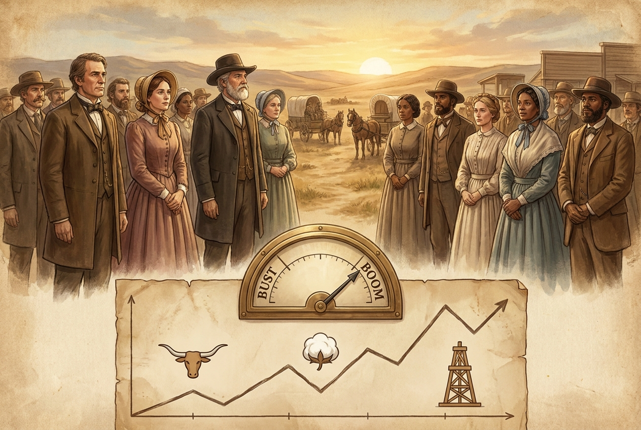 Boom-and-Bust Meter