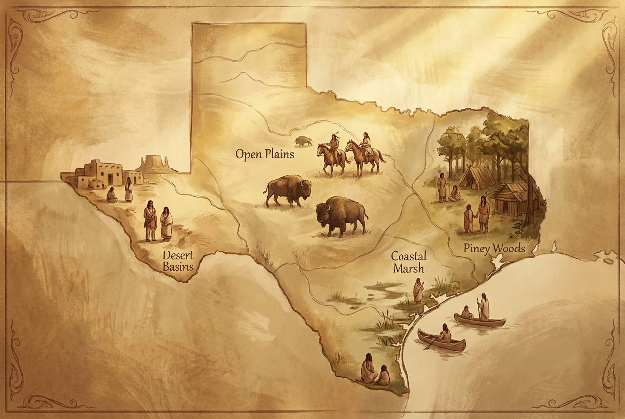 Four Corners Tribe Map