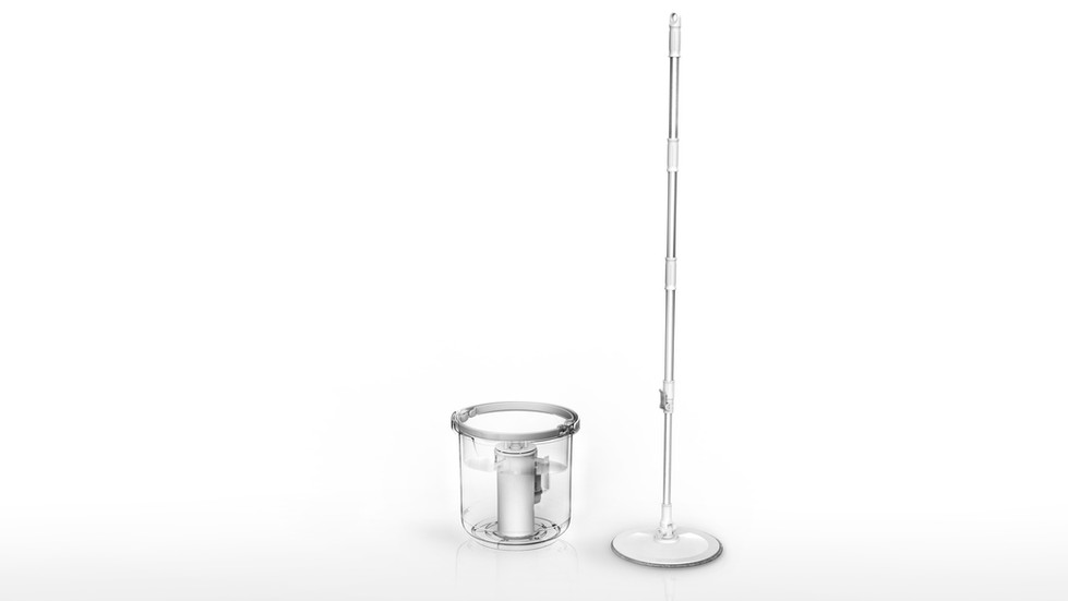 Revolutionary Self-Cleaning Mop Bucket 免換水淨水拖把組_瀧棊