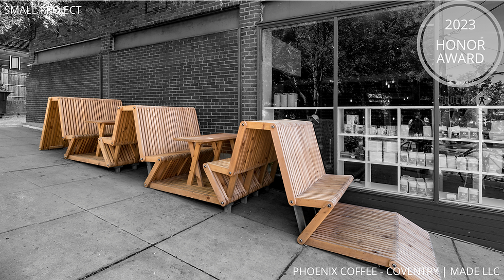 Phoenix Coffee Benches Awarded