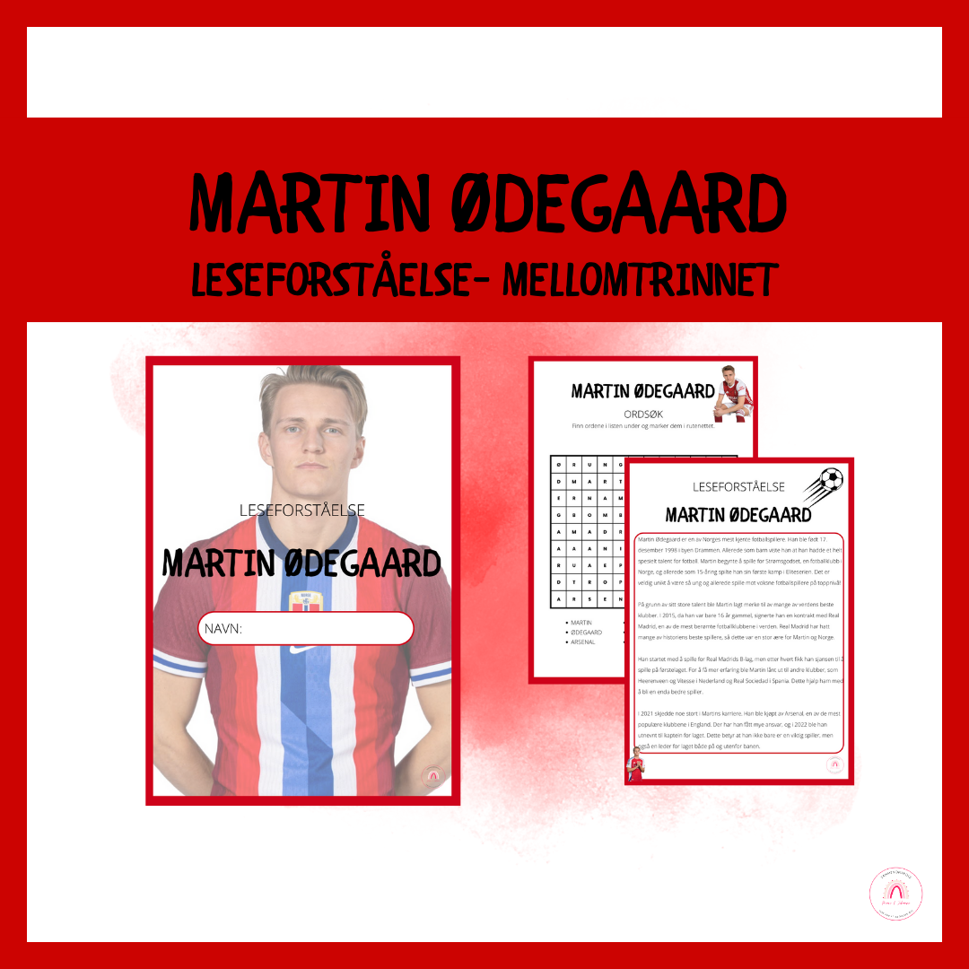Martin Ødegaard - leseforståelse