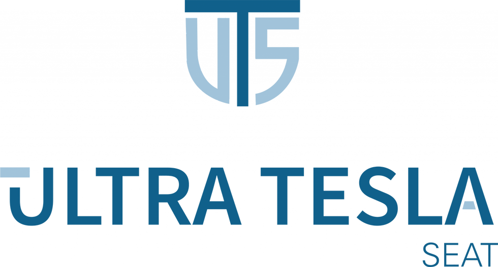 Ultra Tesla Seat Logo