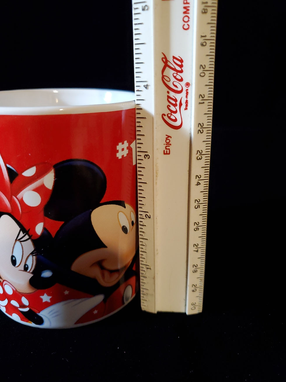 Thumbnail: Disney Mickey Mouse #1 Mom, Mug.  Jerry Leigh, Minne, Goofy, Donald Duck.