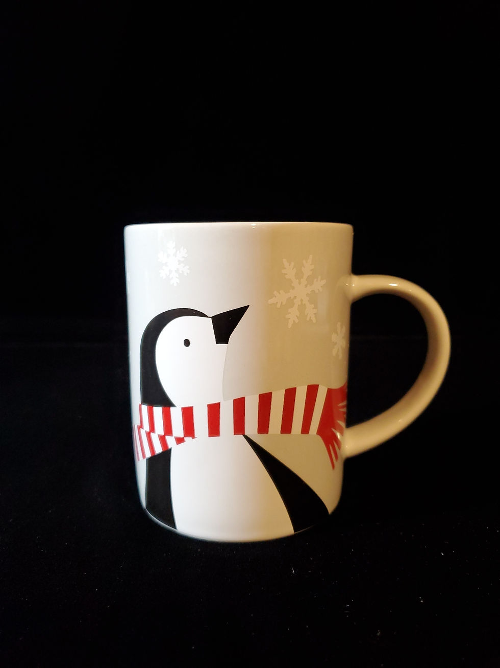 Thumbnail: Crate & Barrel Joan Anderson 2020 Penguin Christmas Winter Mug 4.3" Tall