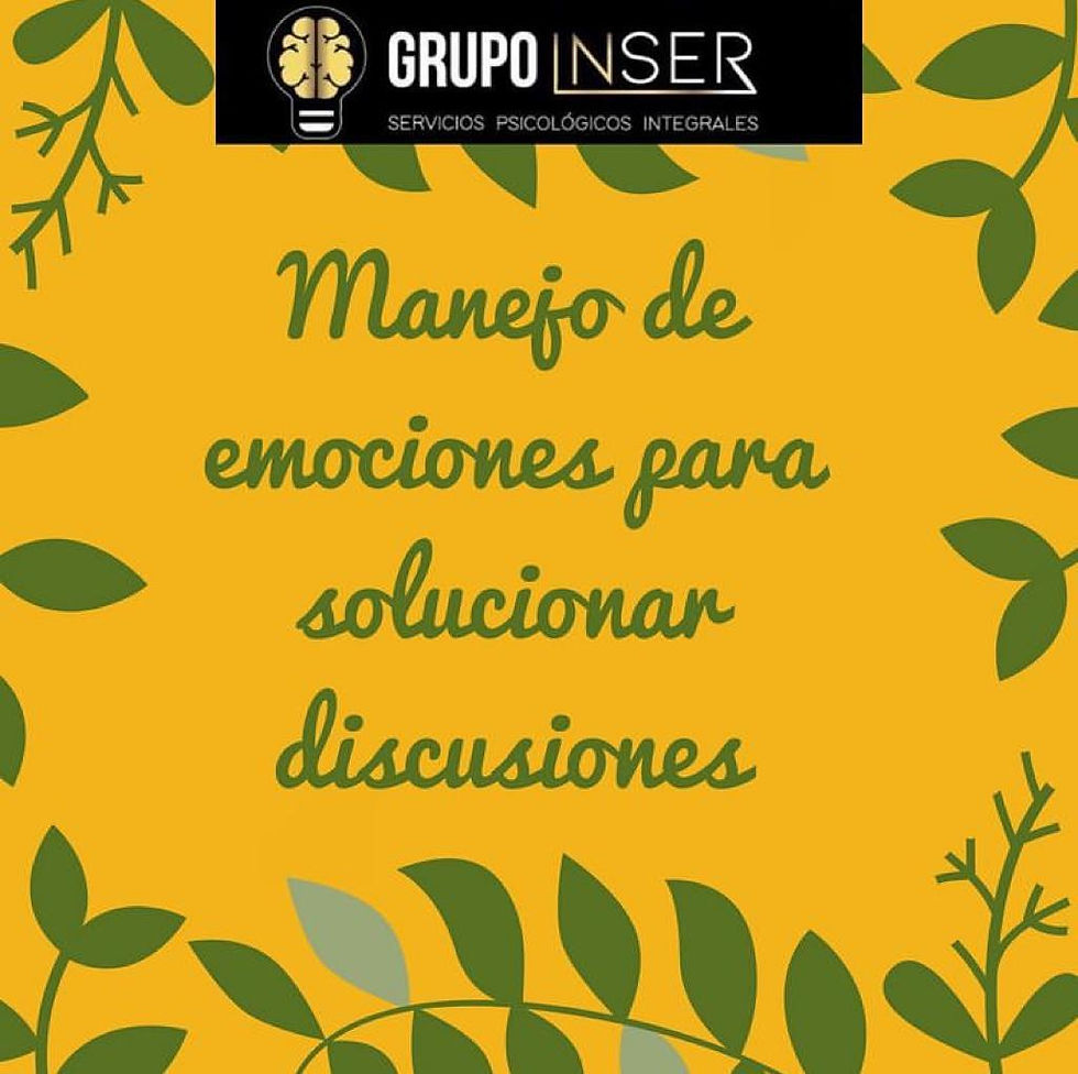 Manejo de emociones para solucionar discusiones