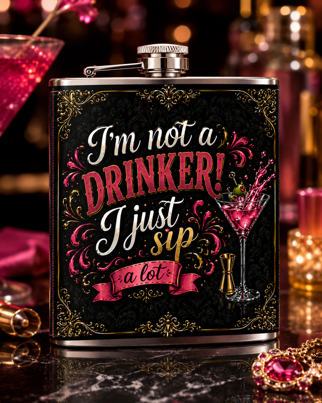 I'm Not A Drinker Flask