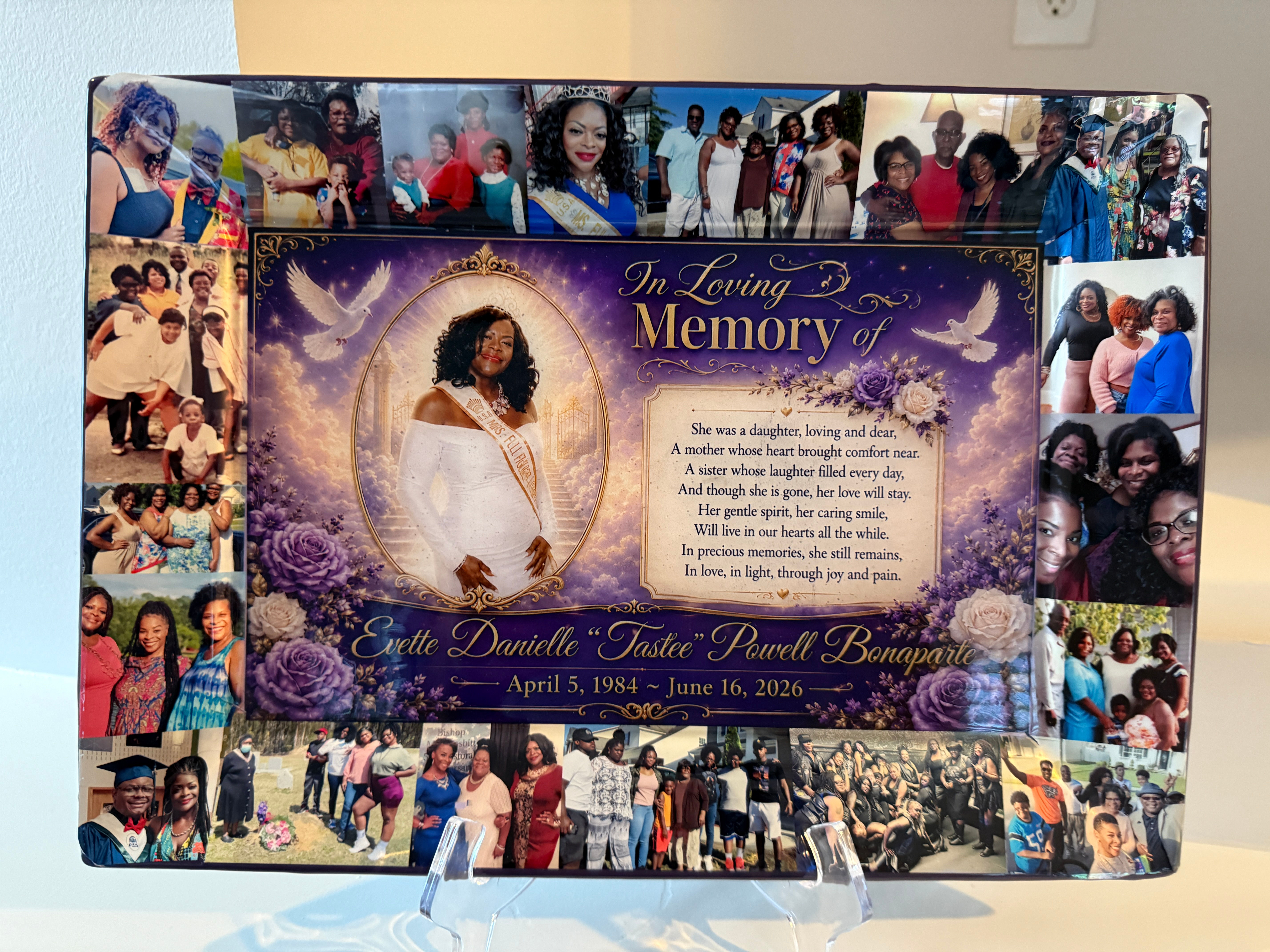 Custom Keepsake Platter