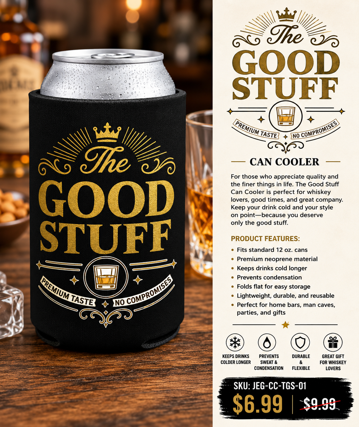 The Good Stuff Can Cooler