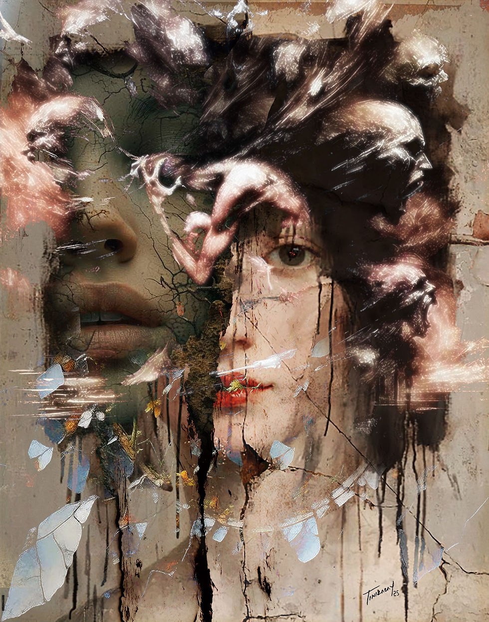 Whispers of the cracked soul