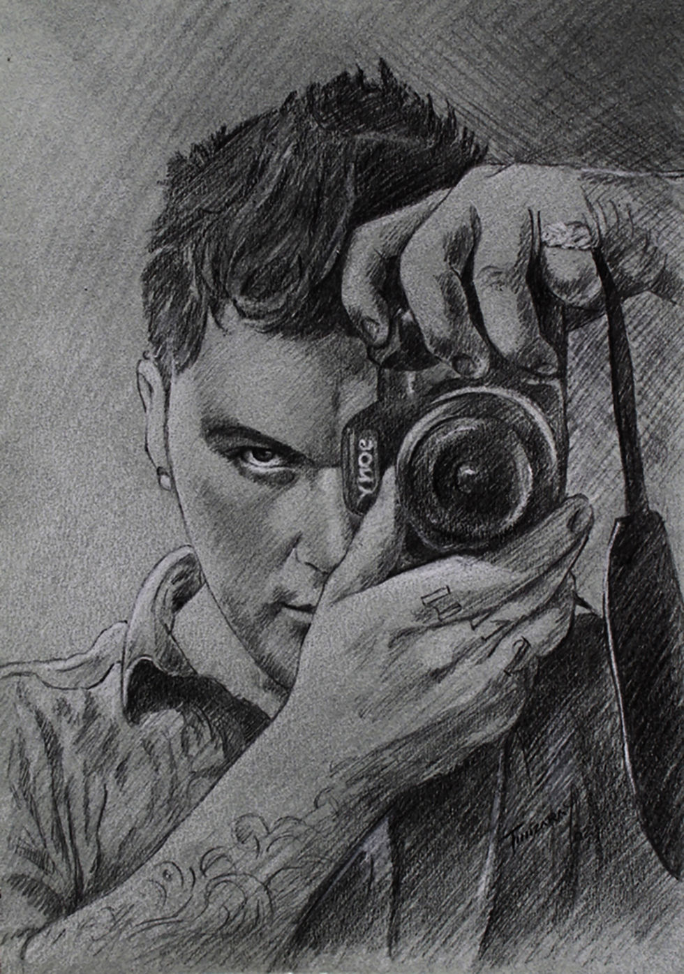Sepia portrait