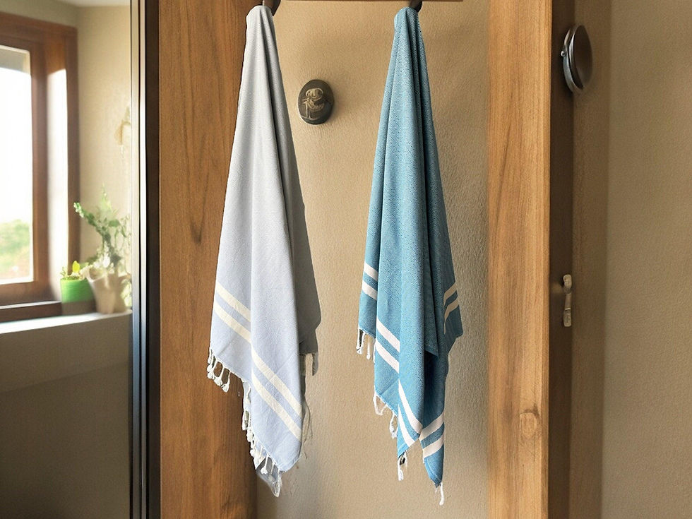 Thumbnail: Luxurious Handwoven 100% Cotton Bath Towel with Gift Bag for Spa & Home