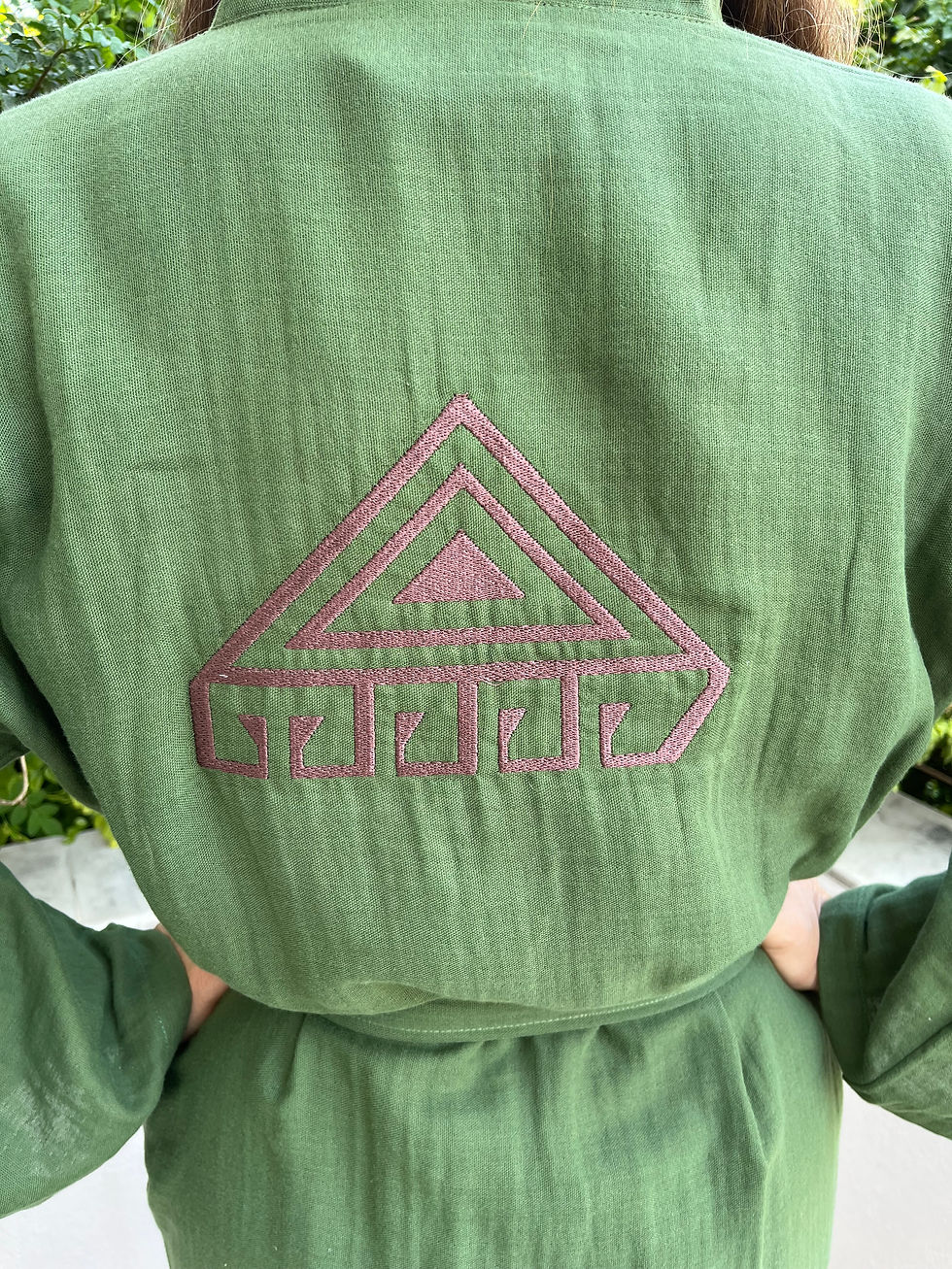 Thumbnail: Anatolian Embroidery Gauze Bathrobe, 3 Colors, Luxury Unisex Cotton Robe