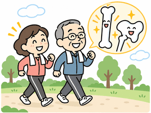 ウォーキングは骨を強くする?骨密度と骨の再生の仕組みを解説|甲斐市の福屋自然療法整体院