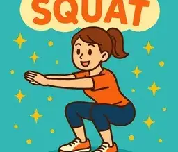 膝が痛い人のためのスクワット運動