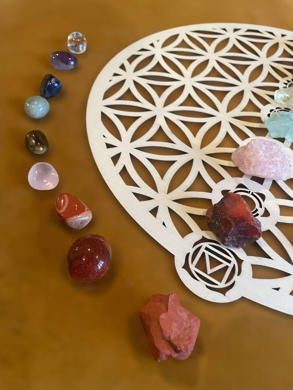 Miniaturebillede: chakra energi kit med grid