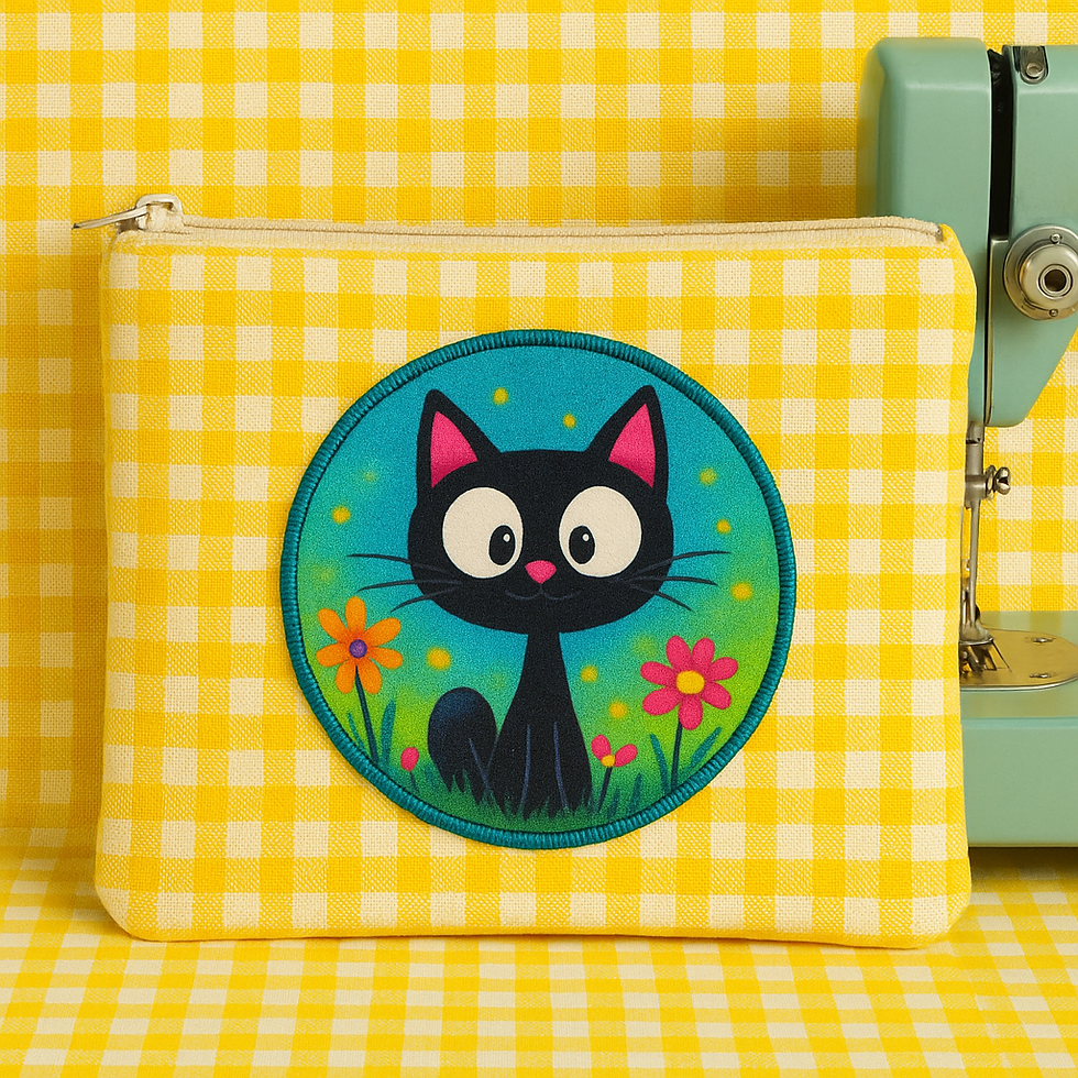 🪡 Comment coudre un appliqué rond avec un point bourdon (sans tourner en rond) 😅