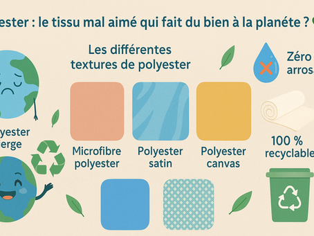 Polyester : le tissu mal aimé qui fait du bien à la planète ?