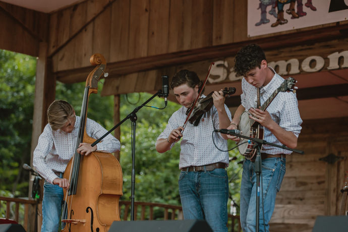 photo credit Angela Peery, Gospel Bluegrass Festival 2025, The Grassburs