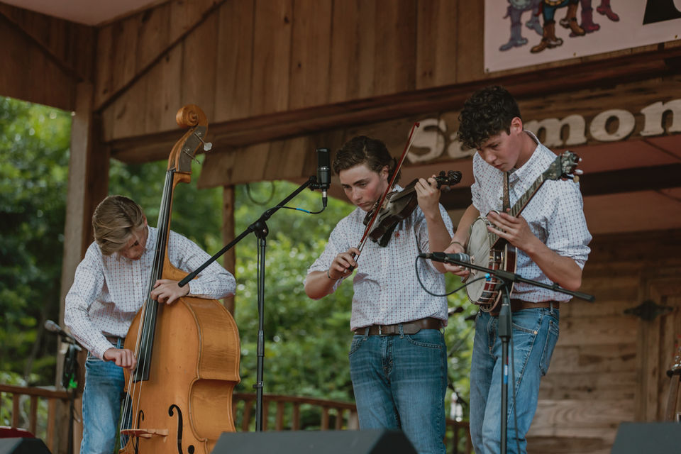 photo credit Angela Peery, Gospel Bluegrass Festival 2025, The Grassburs