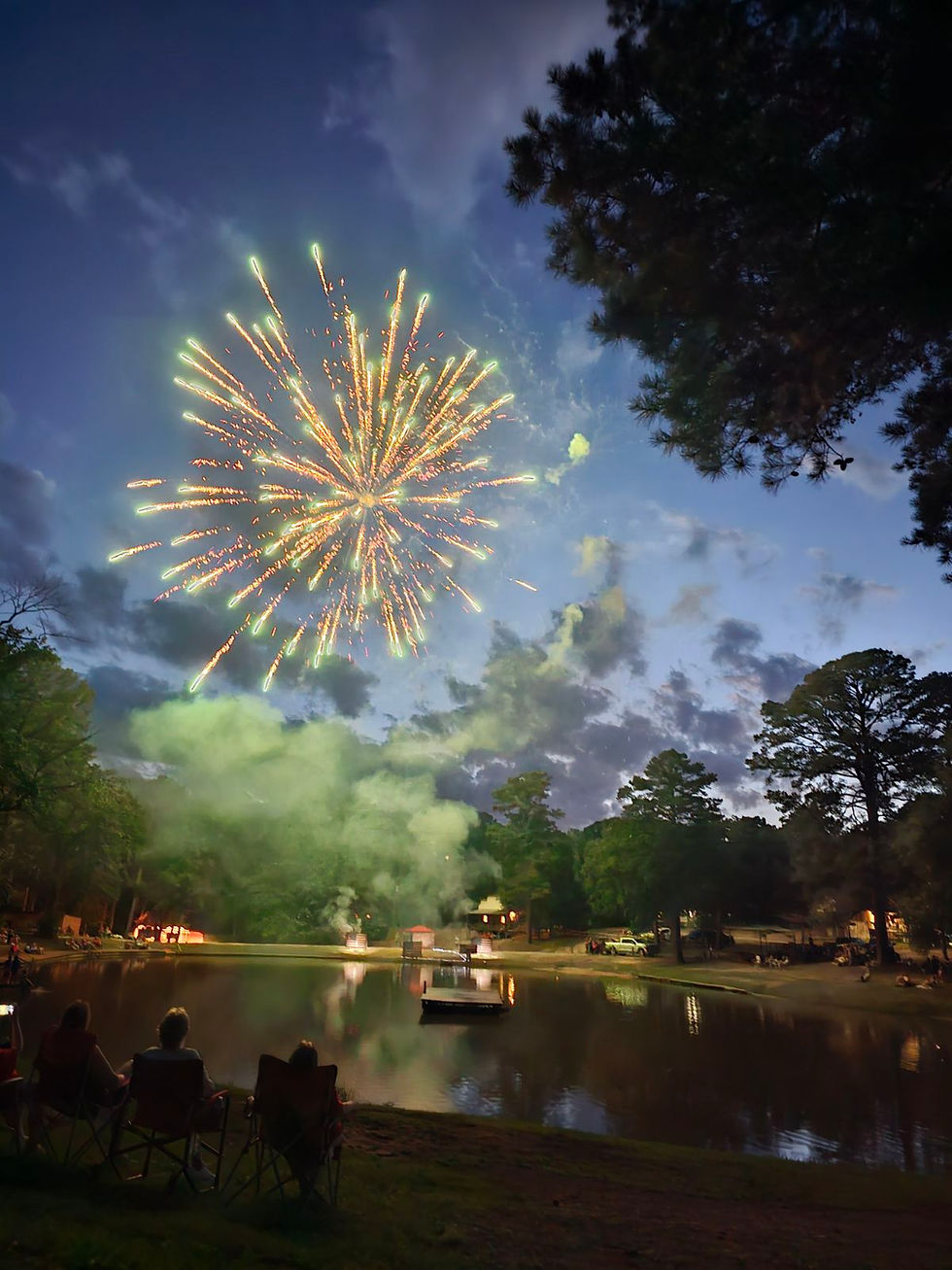East Texas Summer Getaway: July 4th at Salmon Lake Park