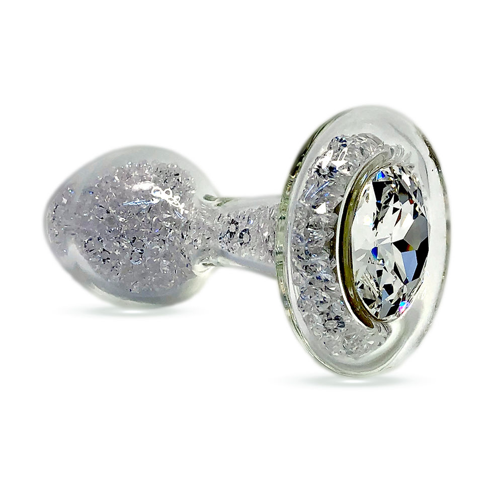Thumbnail: Sparkle Butt Plug with Crystal Base