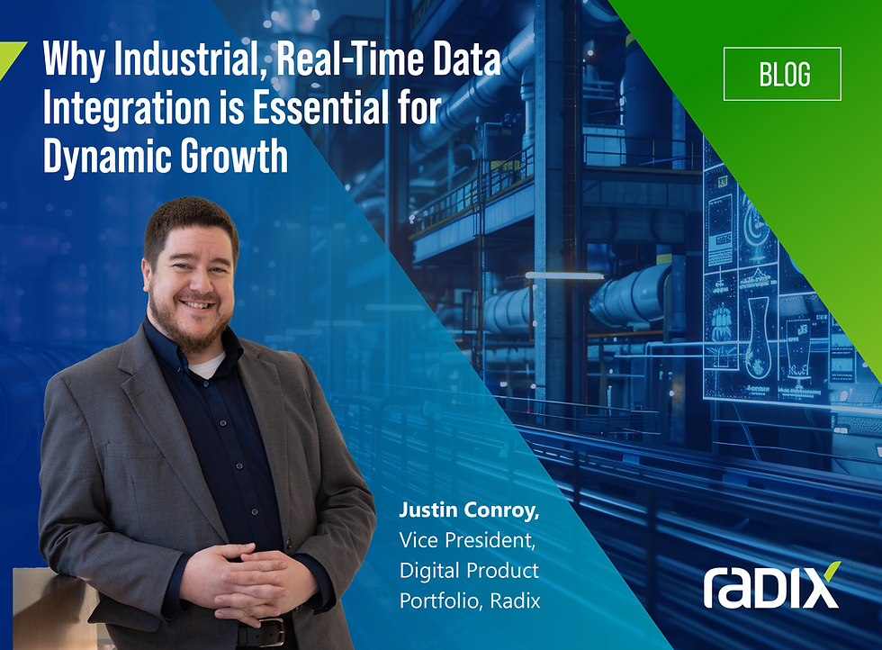 Why Industrial, Real-Time Data Integration is Essential for Dynamic Growth