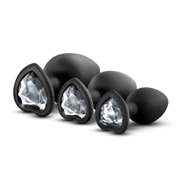 Thumbnail: Luxe Bling Plug Training Kit Black White Gems