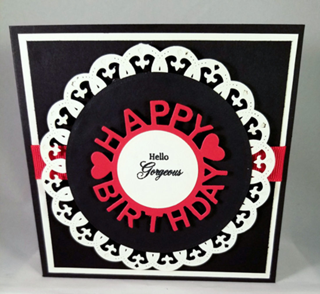 Hello Gorgeous (Red/Black)