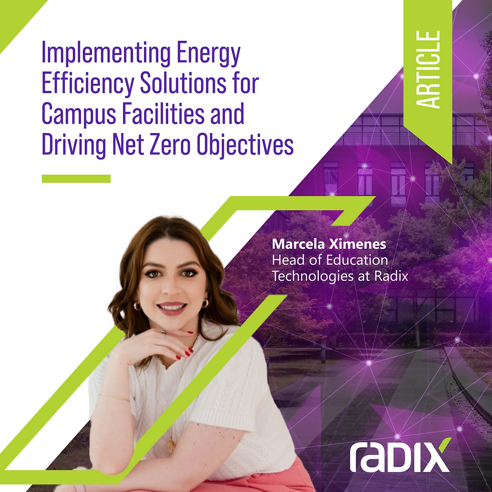 Implementing Energy Efficiency Solutions for Campus Facilities and Driving Net Zero Objectives