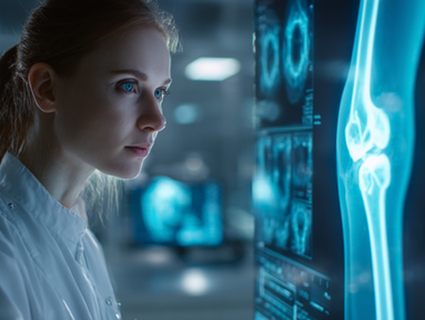 AI变身“时间机器”,X光片竟能预测膝盖一年后的命运!