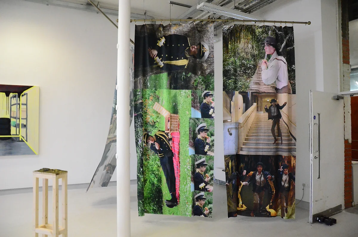 为巴基斯坦艺术家Veera Rustomji展览现场所做配乐.webp