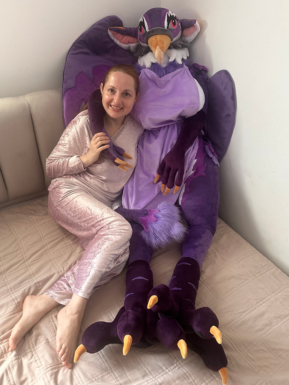 Thumbnail: Large plush Griffin doll.  1625$