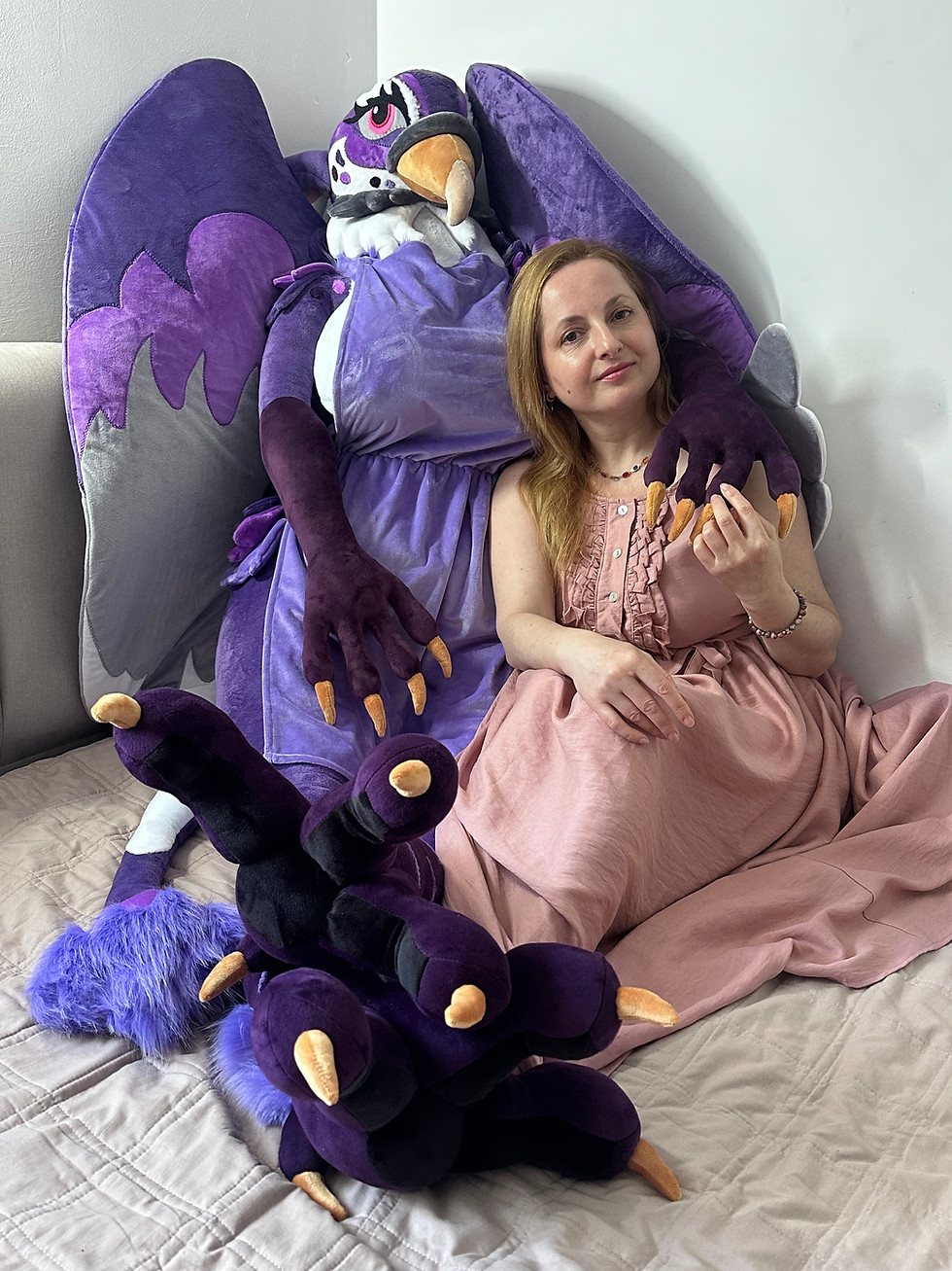 Thumbnail: Large plush Griffin doll.  1625$