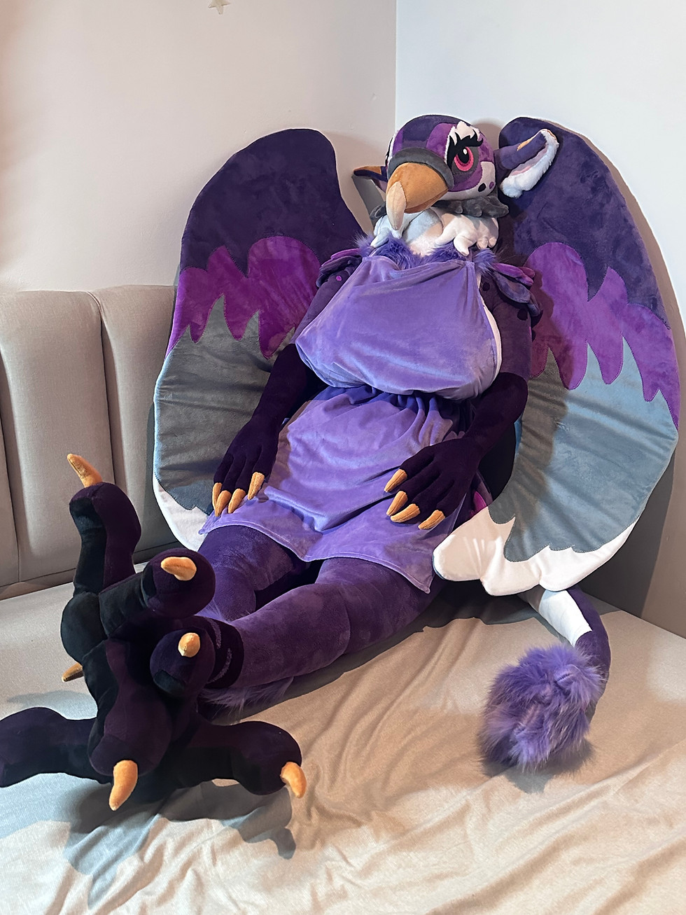 Thumbnail: Large plush Griffin doll.  1625$