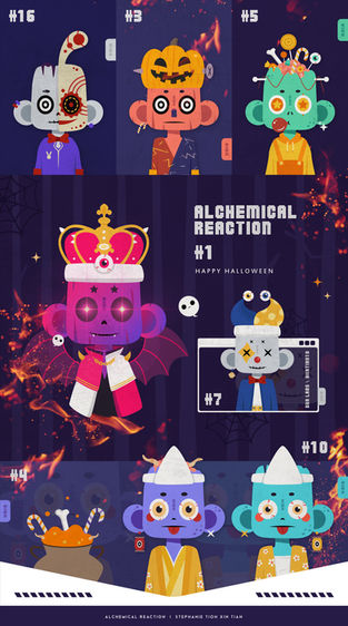 Halloween Mascot Design