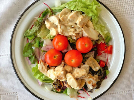 Ensalada crujiente de pollo