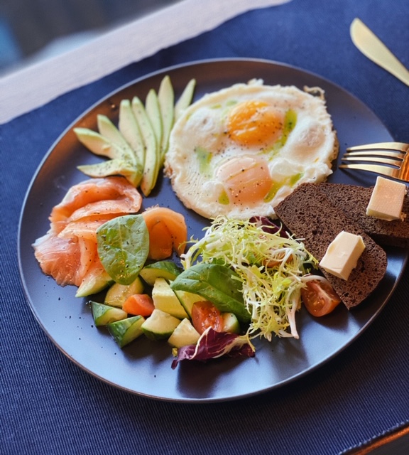 Arranged Food and Objects