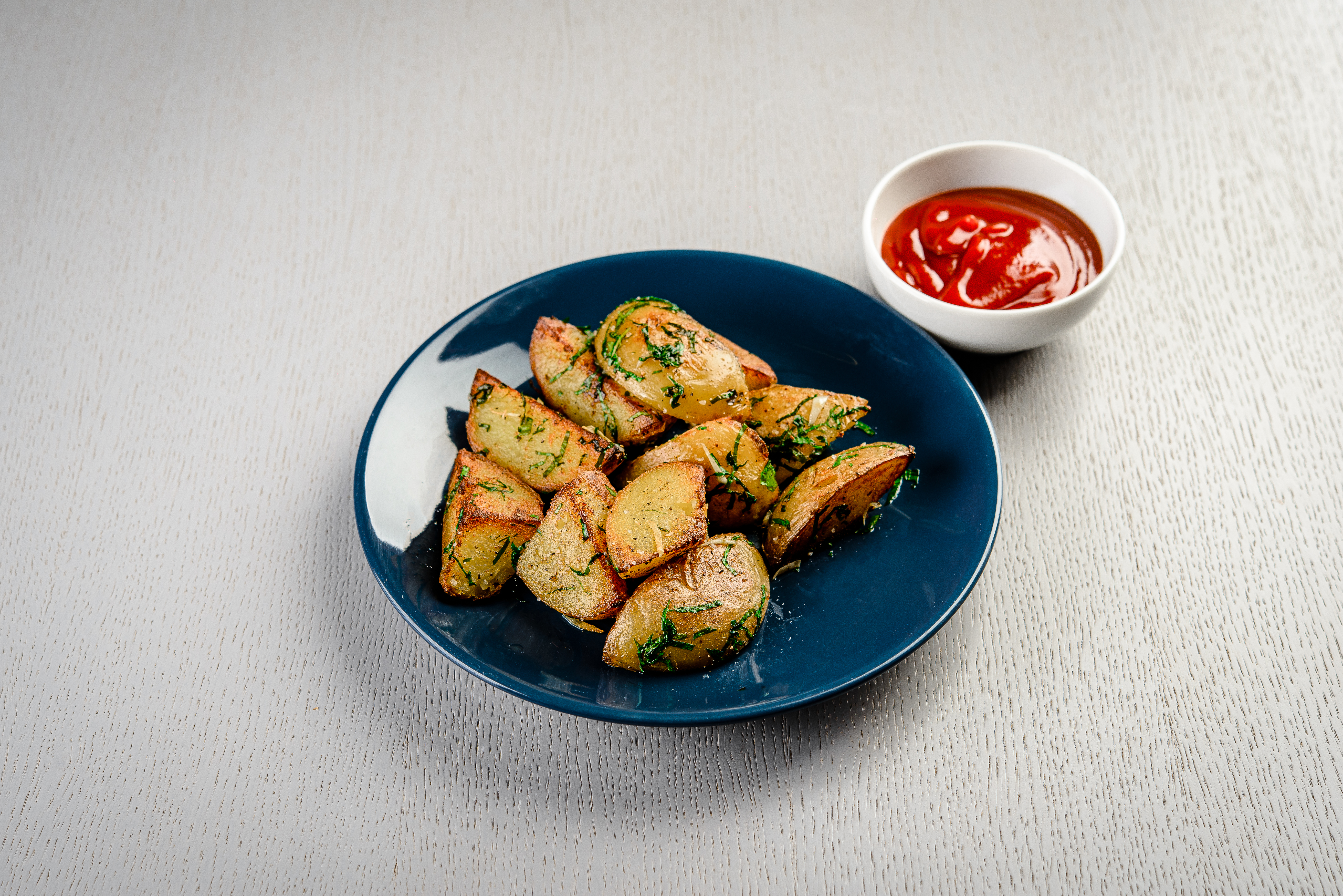 Arranged Food and Objects