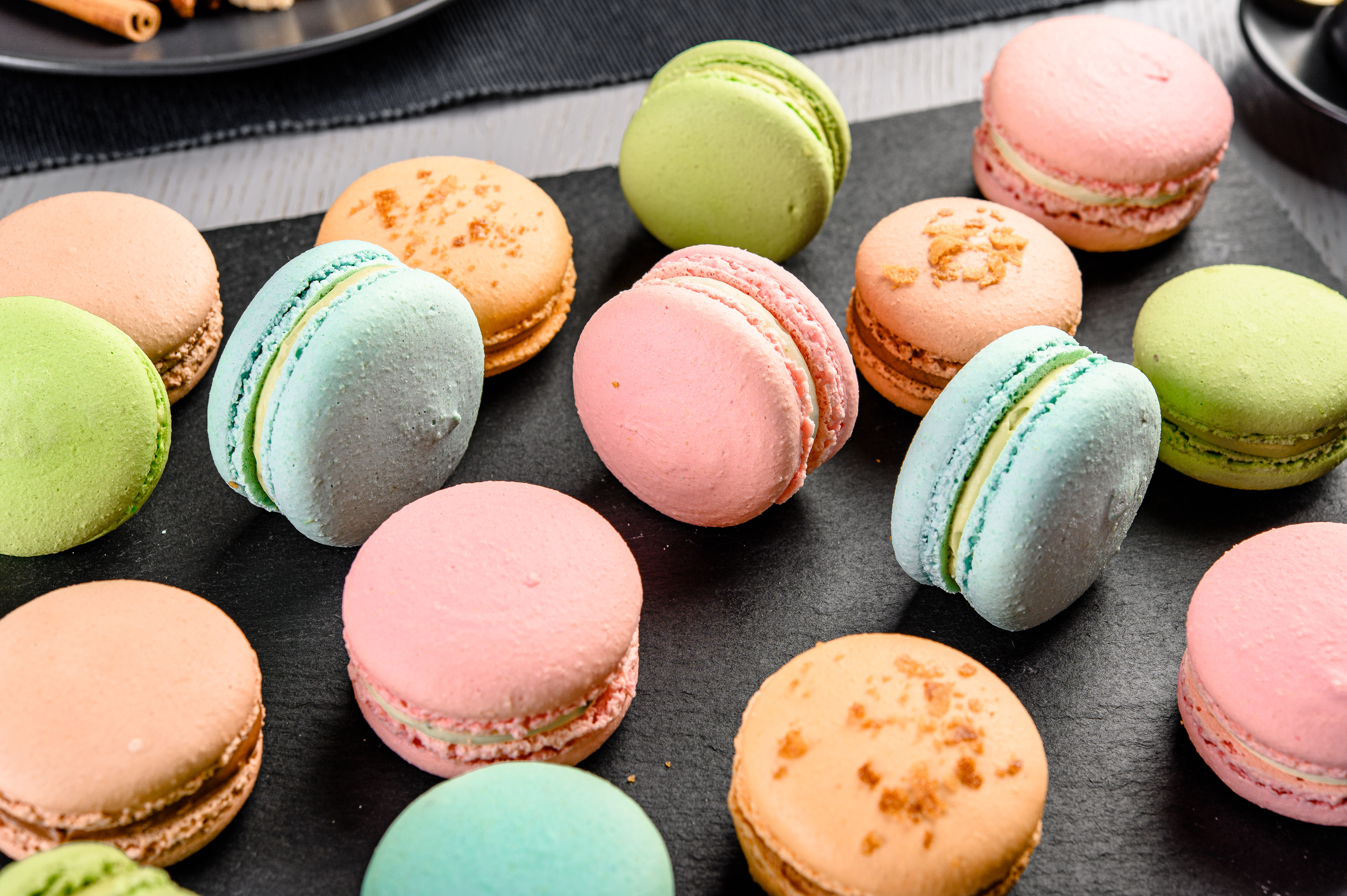 Arranged Food and Objects