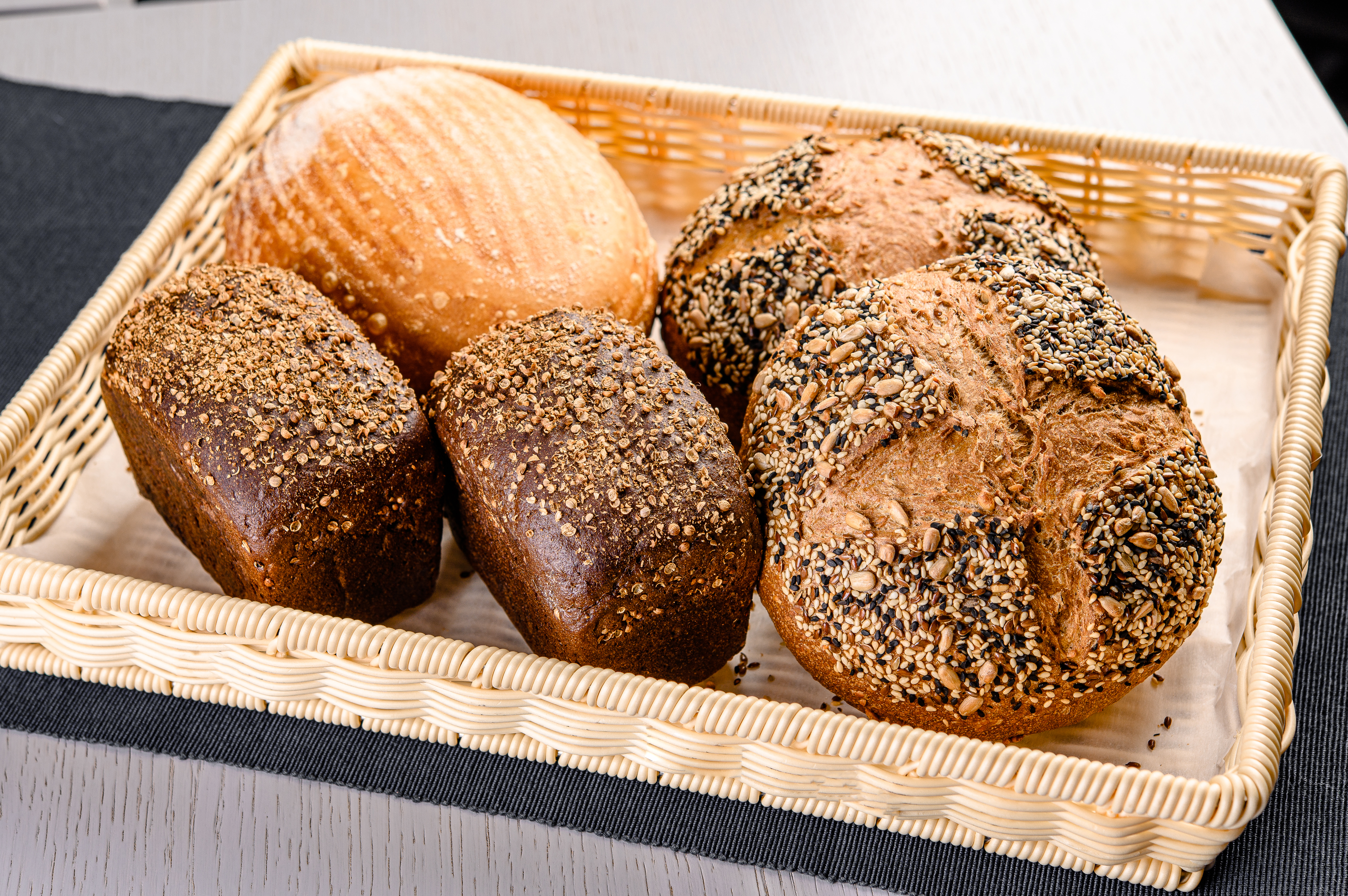 Arranged Food and Objects