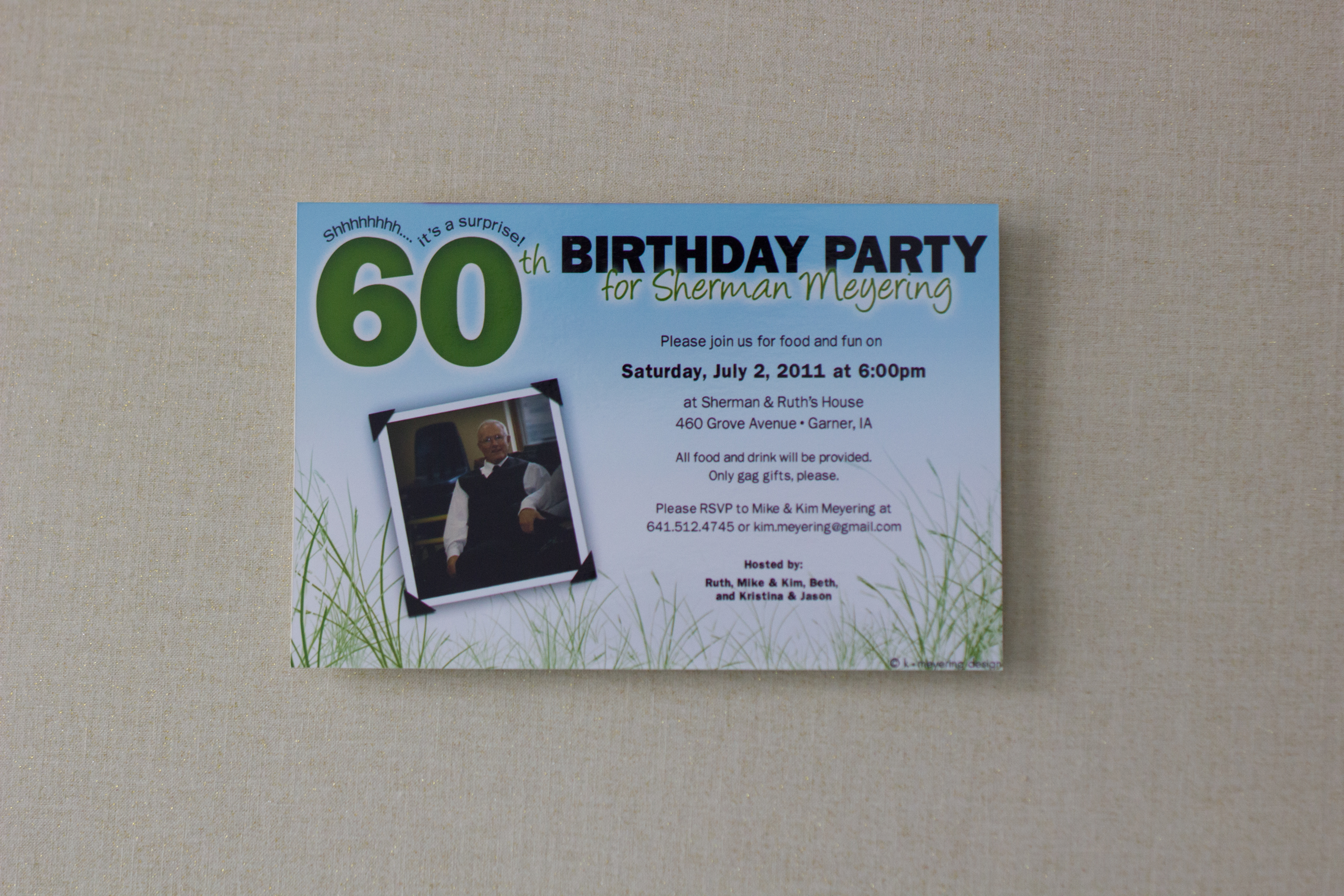 Birthday Invite