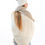 Miniatura: CUFFIA IN CASHMERE E PON PON PELLICCIA