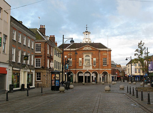 Town center of Wycombe