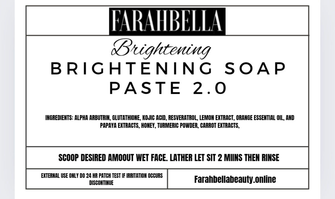 BRIGHTENING SOAP PASTE 2.0
