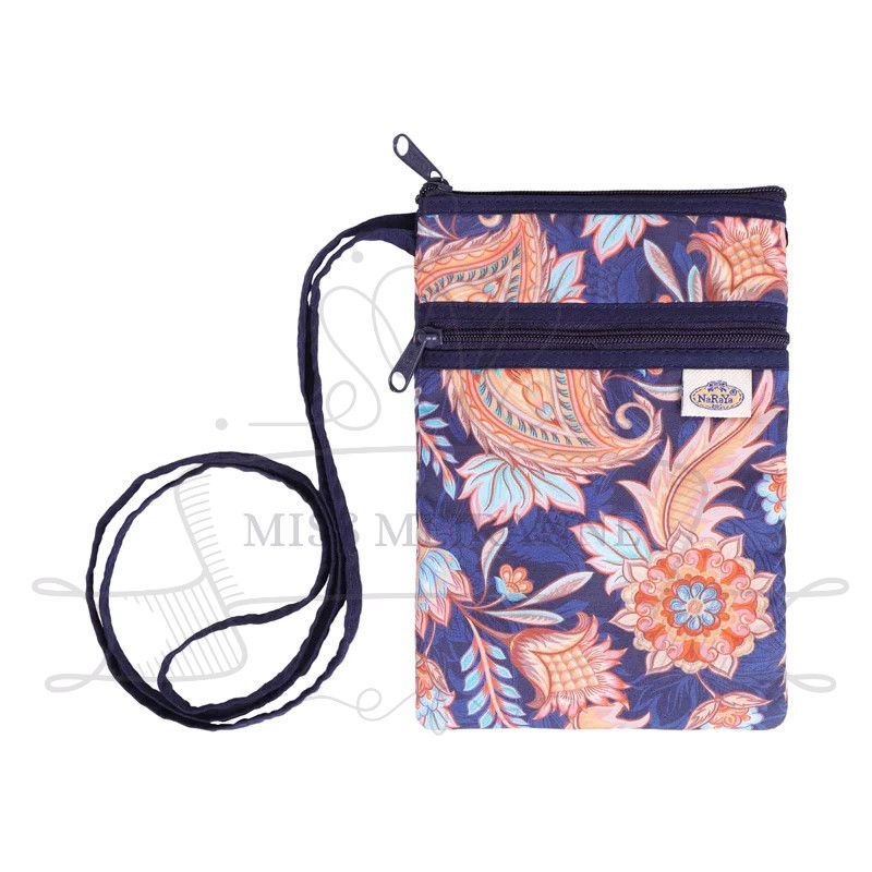 Thumbnail: NaRaYa Cotton Fabric Small Crossbody Mobile Phone Sling Bag