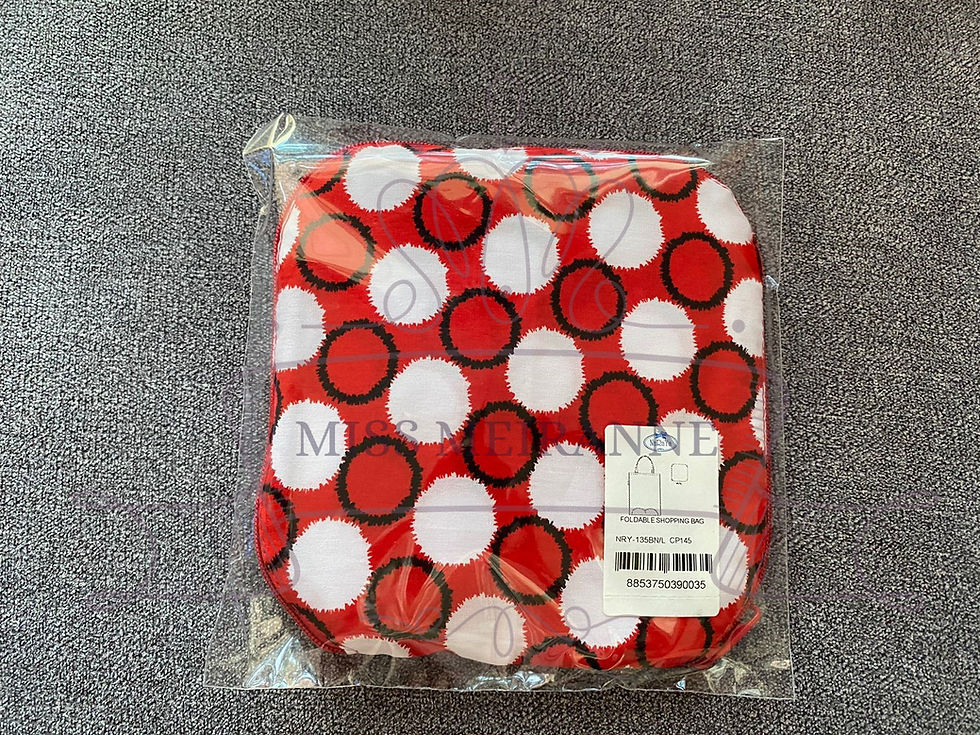 Thumbnail: NaRaYa Foldable Large Cotton Waterproof Shopping Grocery Bag