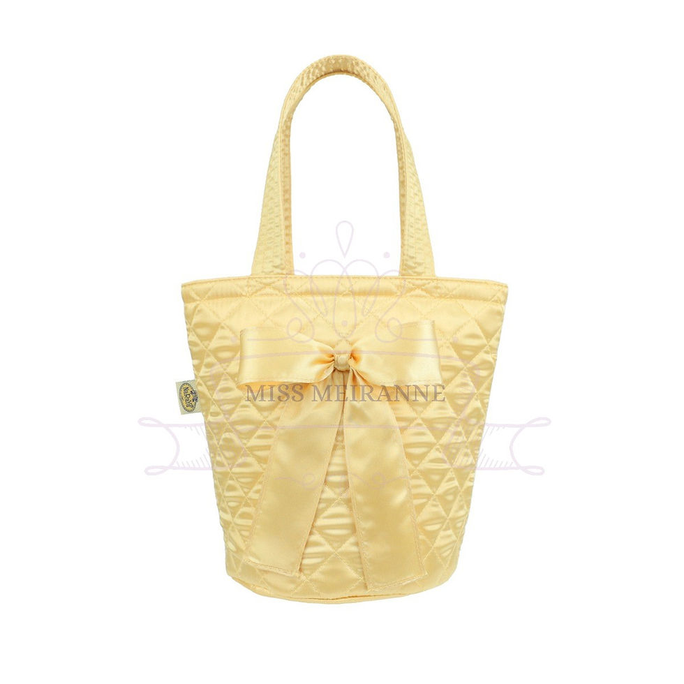 Thumbnail: NaRaYa Satin (Waterproof) Small Lunch Bucket Handbag (NBS 07S)